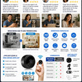 Mini Camara Espia Seguridad Wifi A9 - imagen 6