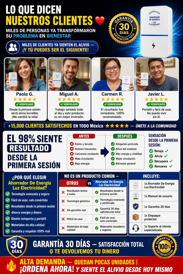 Ahorrador De Energia Luz Electricidad - imagen 6