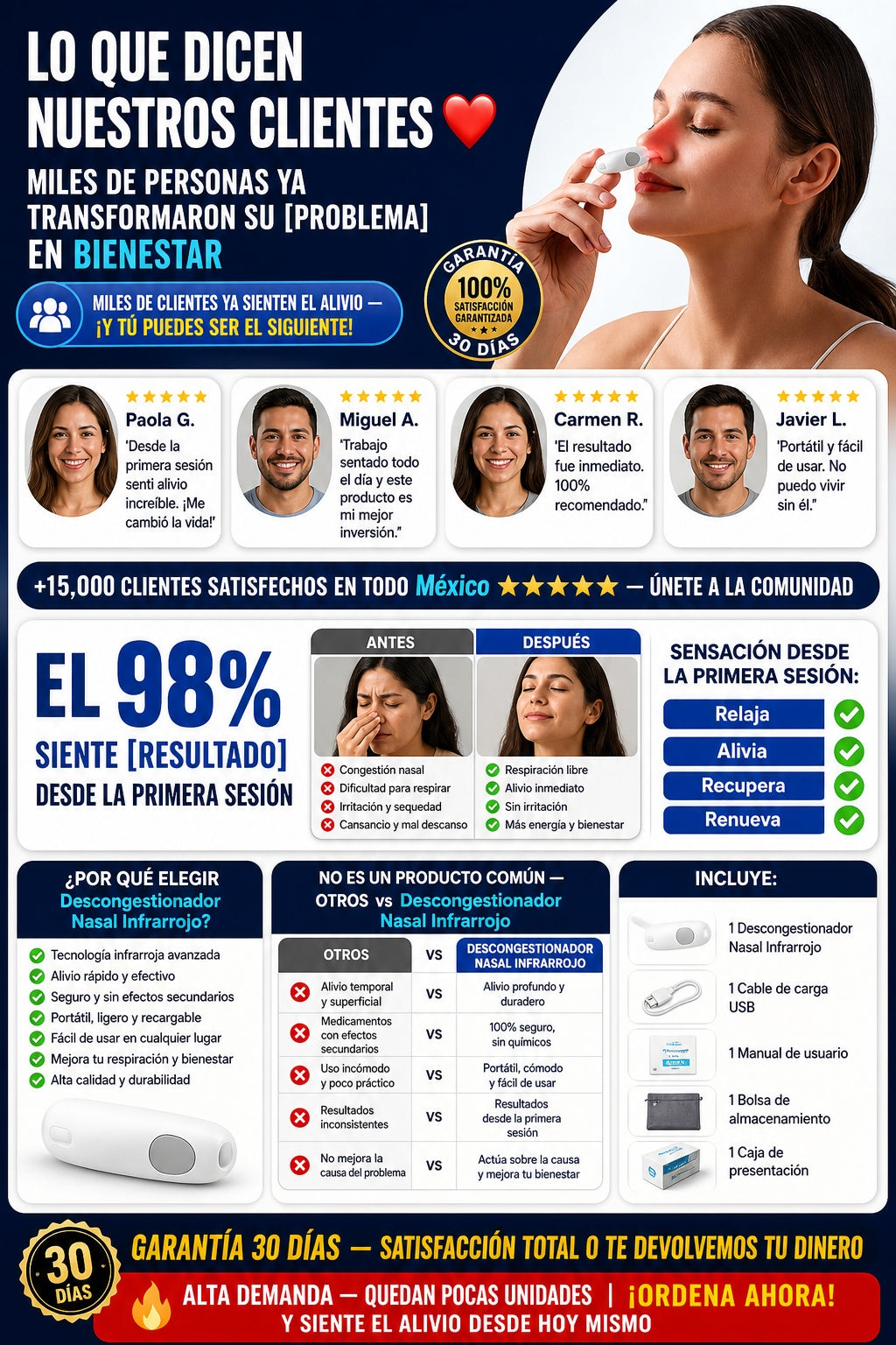 Descongestionador Nasal Infrarrojo - imagen 6
