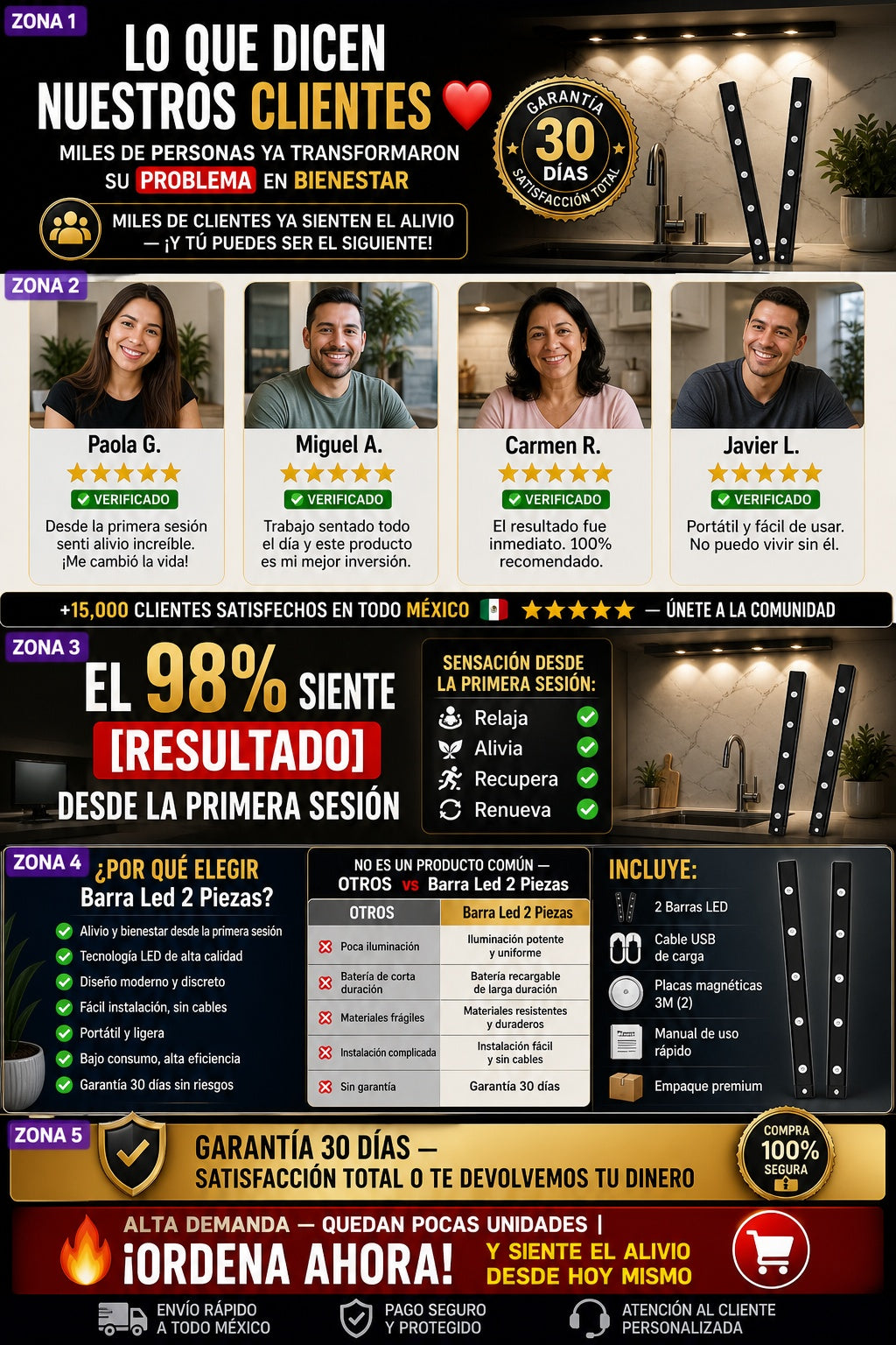 Barra Led 2 Piezas - imagen 6