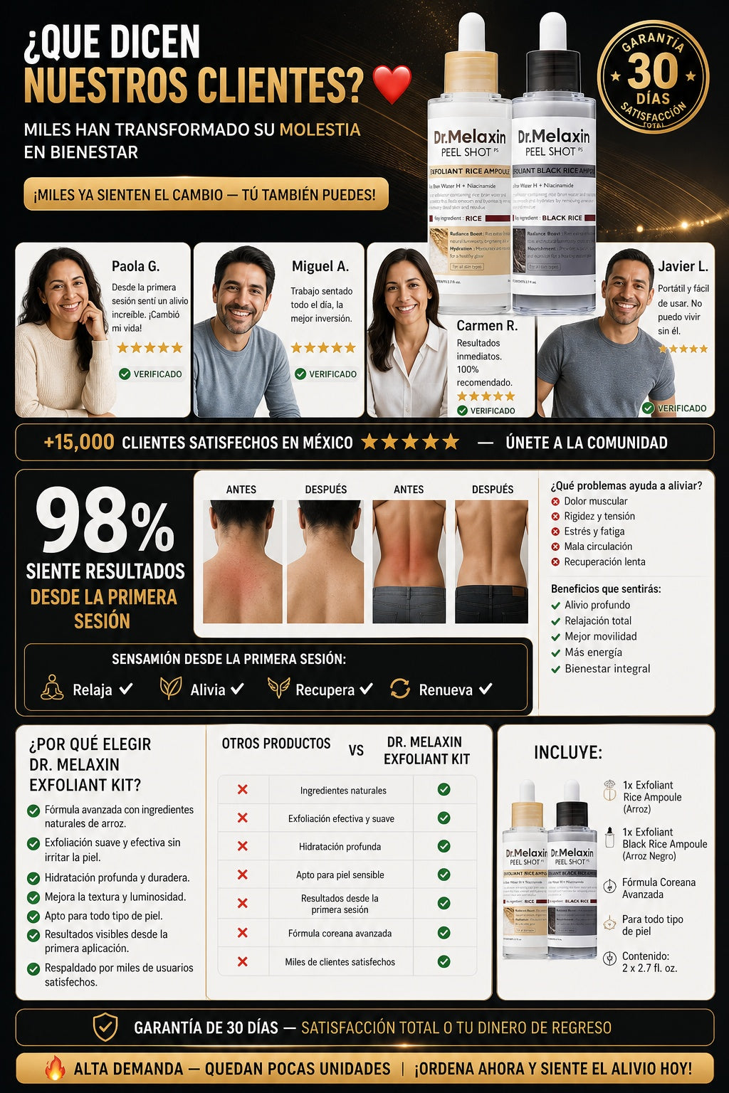 Kit Exfoliante Dr. Melaxin - imagen 6