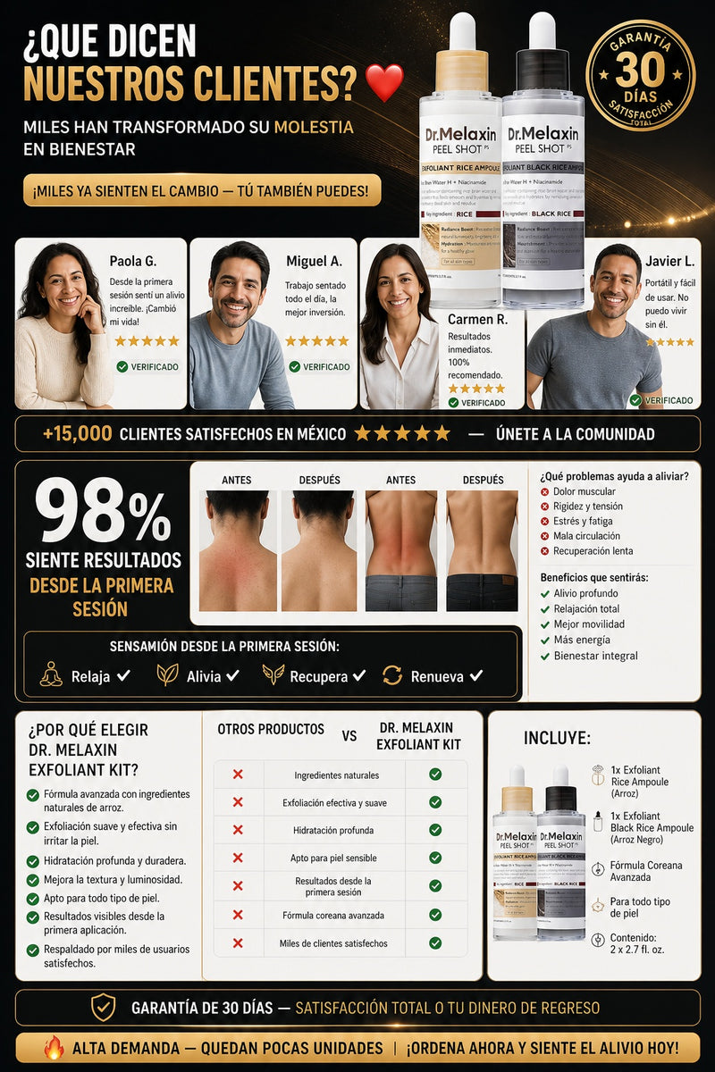 Kit Exfoliante Dr. Melaxin - imagen 6