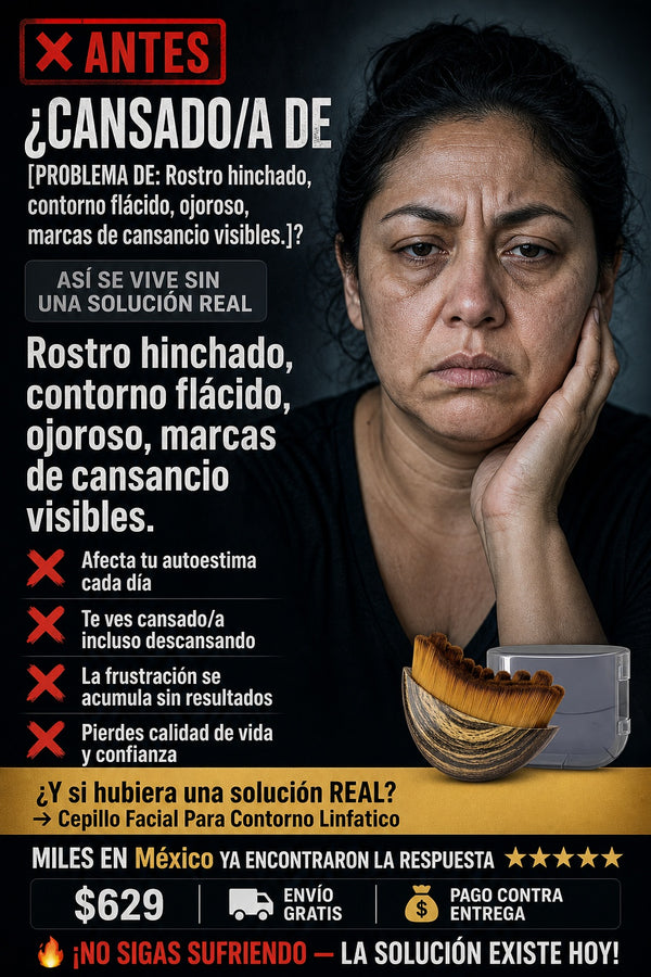 Cepillo Facial Para Contorno Linfatico - sección 6