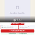 Barra Cubre Canas Cafe — urgencia