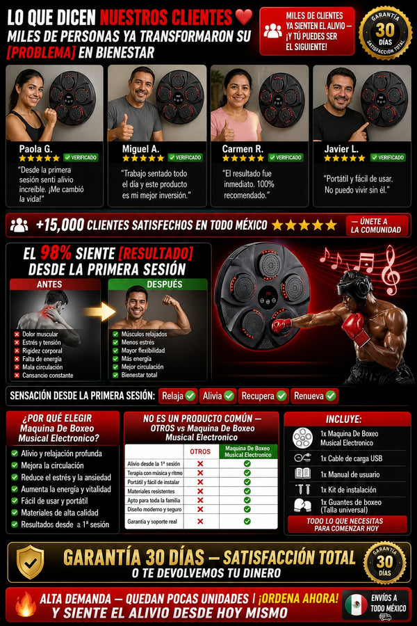 Maquina De Boxeo Musical Electronico - imagen 6