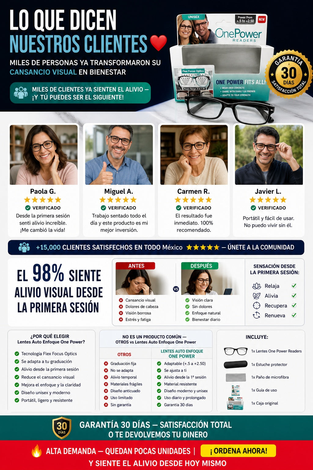 Lentes Auto Enfoque One Power - imagen 6
