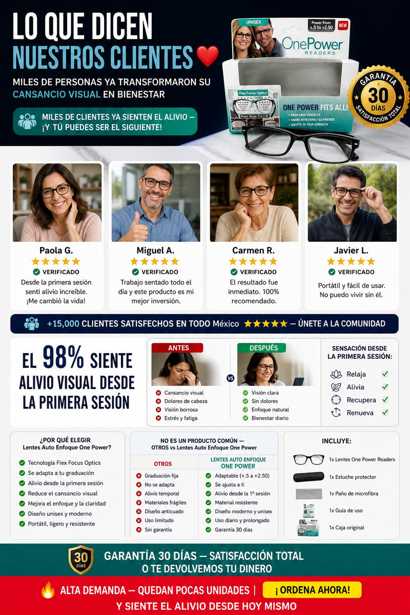 Lentes Auto Enfoque One Power - imagen 6