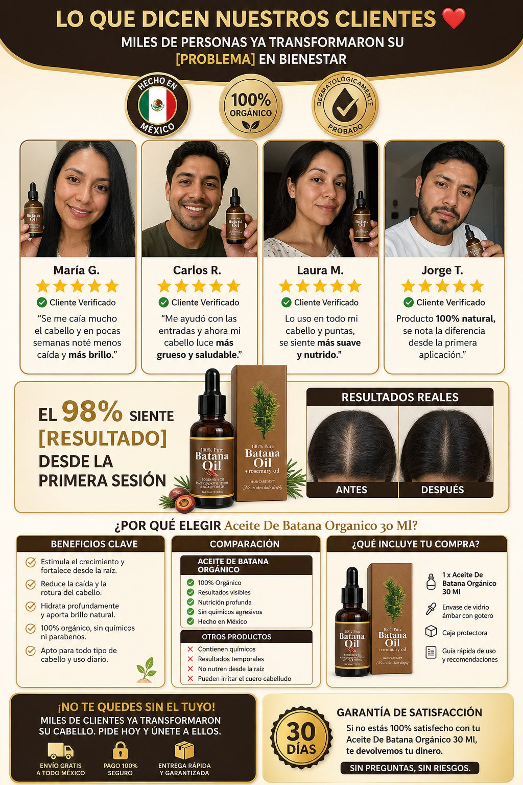 Aceite De Batana Organico 30 Ml - imagen 6