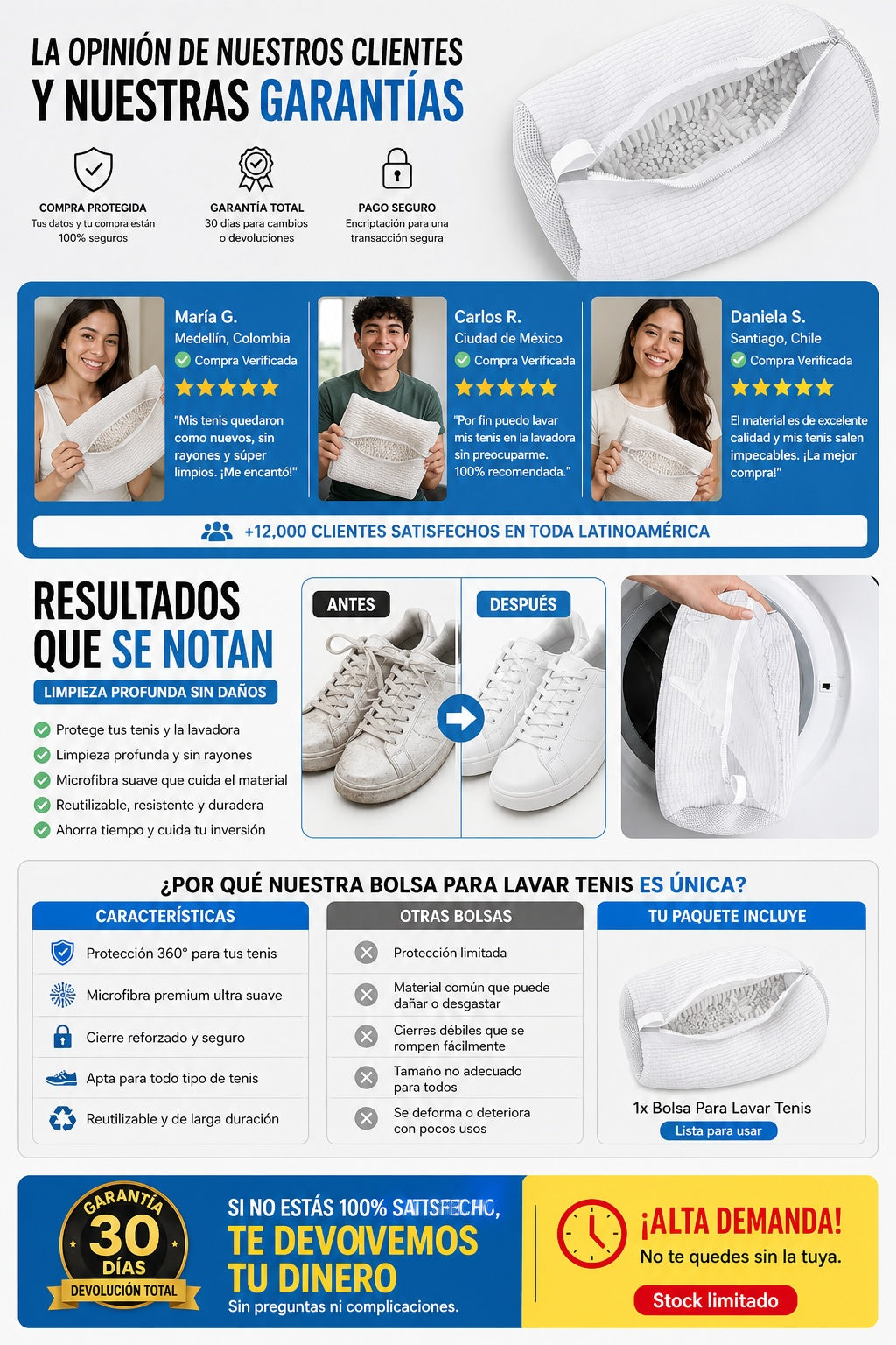 Bolsa Para Lavar Tenis - imagen 6