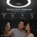 Lampara Ventilador Con Luz Y Control - imagen 7