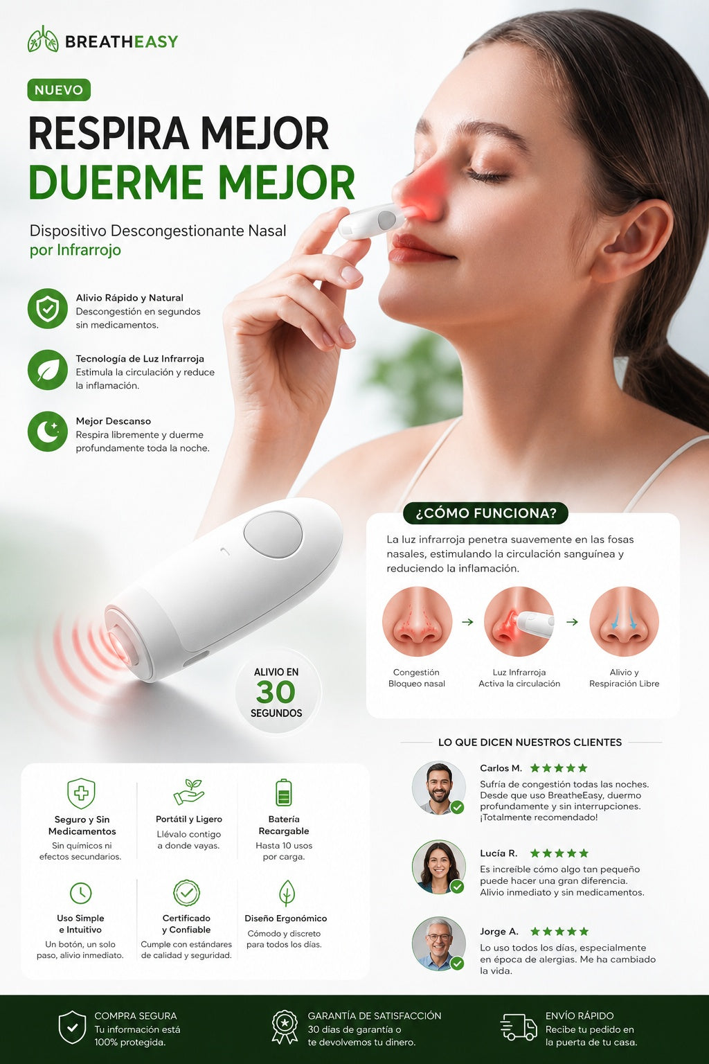 Descongestionador Nasal Infrarrojo - imagen 7