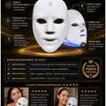Mascara Facial Led Terapida 7 Modos - imagen 7
