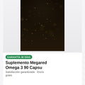 Suplemento Megared Omega 3 90 Capsu — garantia