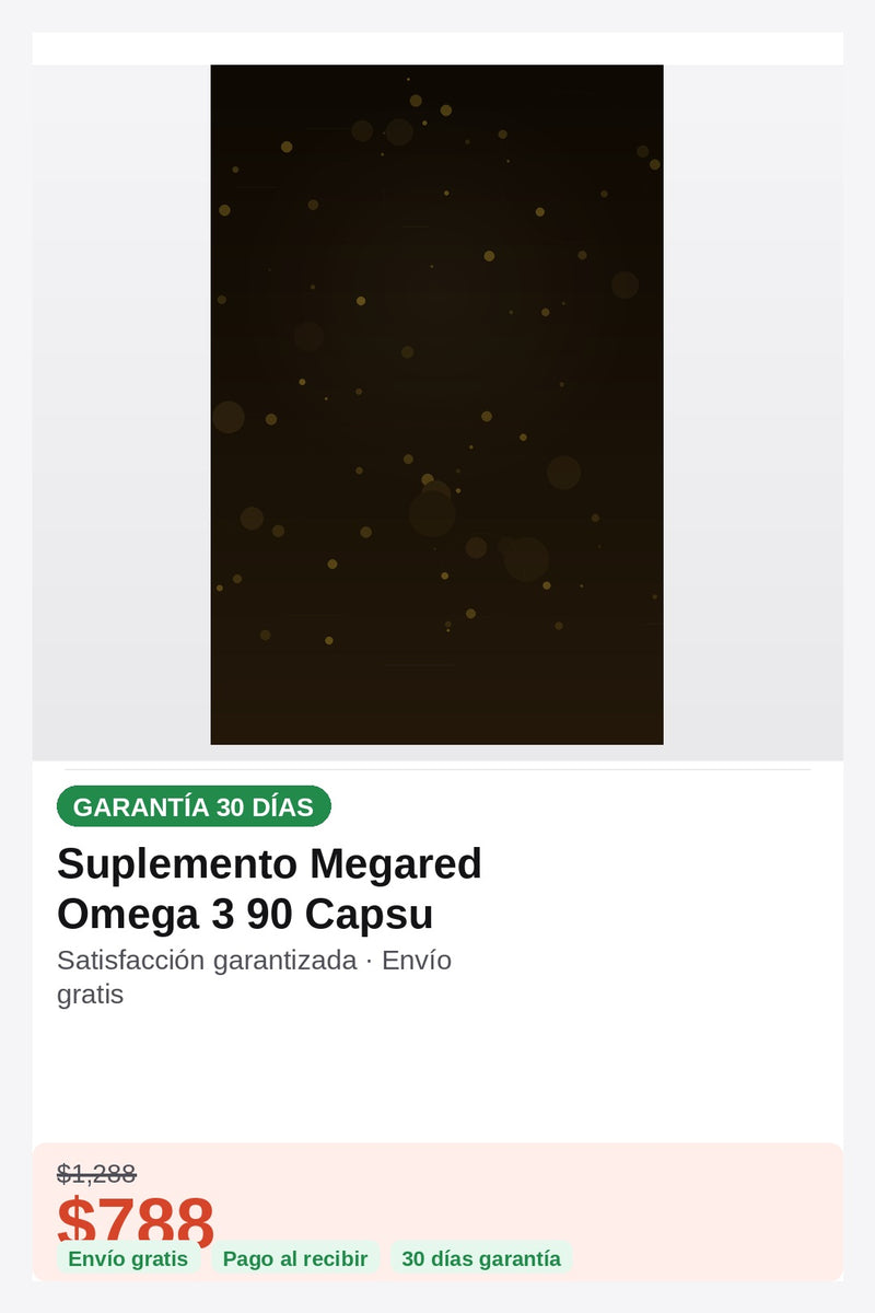 Suplemento Megared Omega 3 90 Capsu — garantia