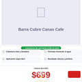 Barra Cubre Canas Cafe — editorial