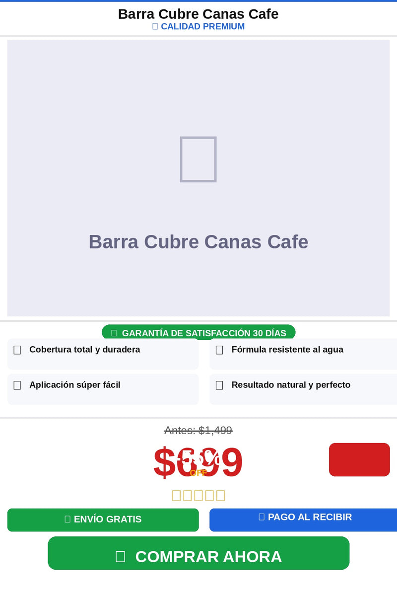 Barra Cubre Canas Cafe — editorial