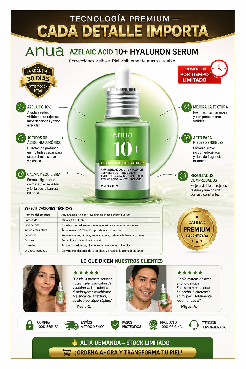 Serum Anua Para Enrojecimiento Ah - imagen 7