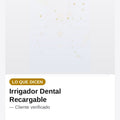 Irrigador Dental Recargable — prueba-social