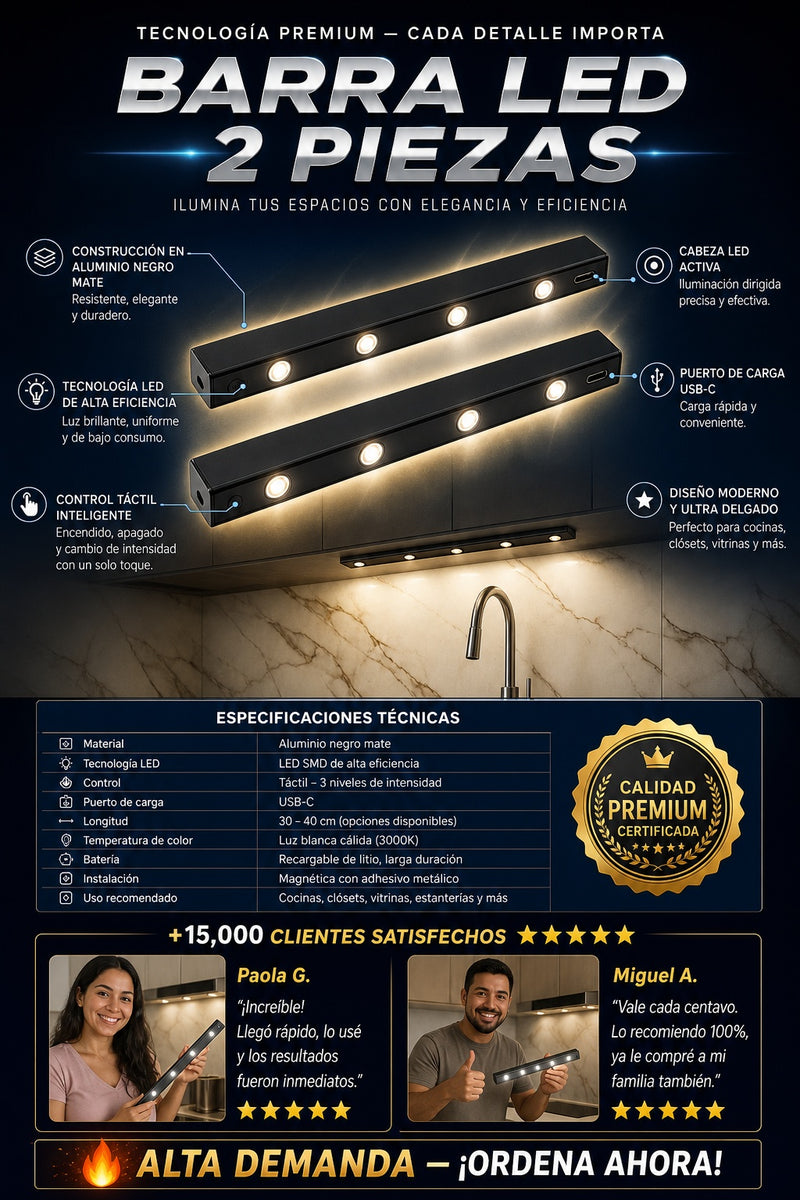 Barra Led 2 Piezas - imagen 7