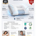 2 Almohada Ortopedica Ergonomica Fresca - imagen 7