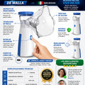Nebulizador Electrico Portatil De Malla para niños y personas aduntas - imagen 7