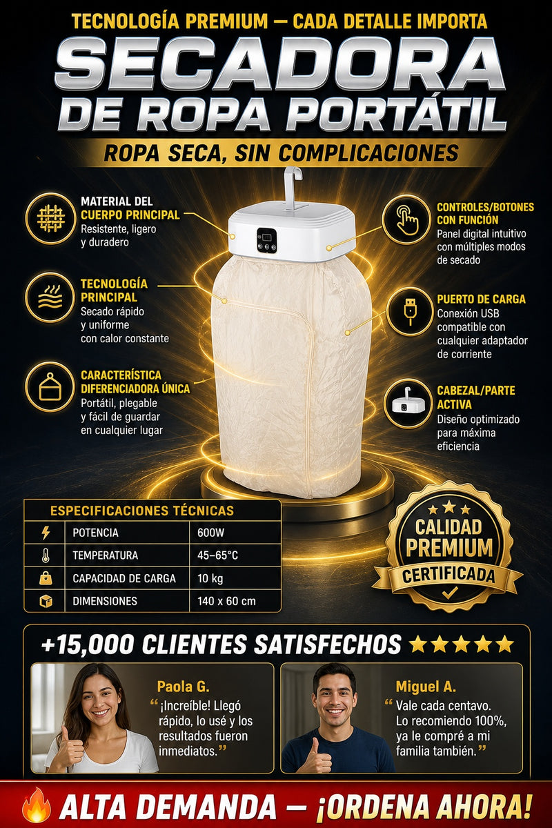 Secador De Ropa Portatil - imagen 7