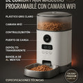 Dispensador automático de comida para mascotas programable con cámara WiFi - imagen 7