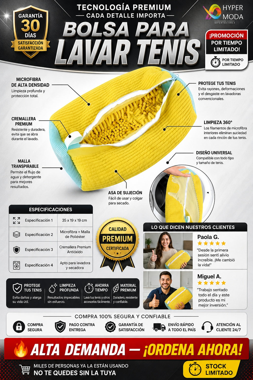 Bolsa Para Lavar Tenis - imagen 7