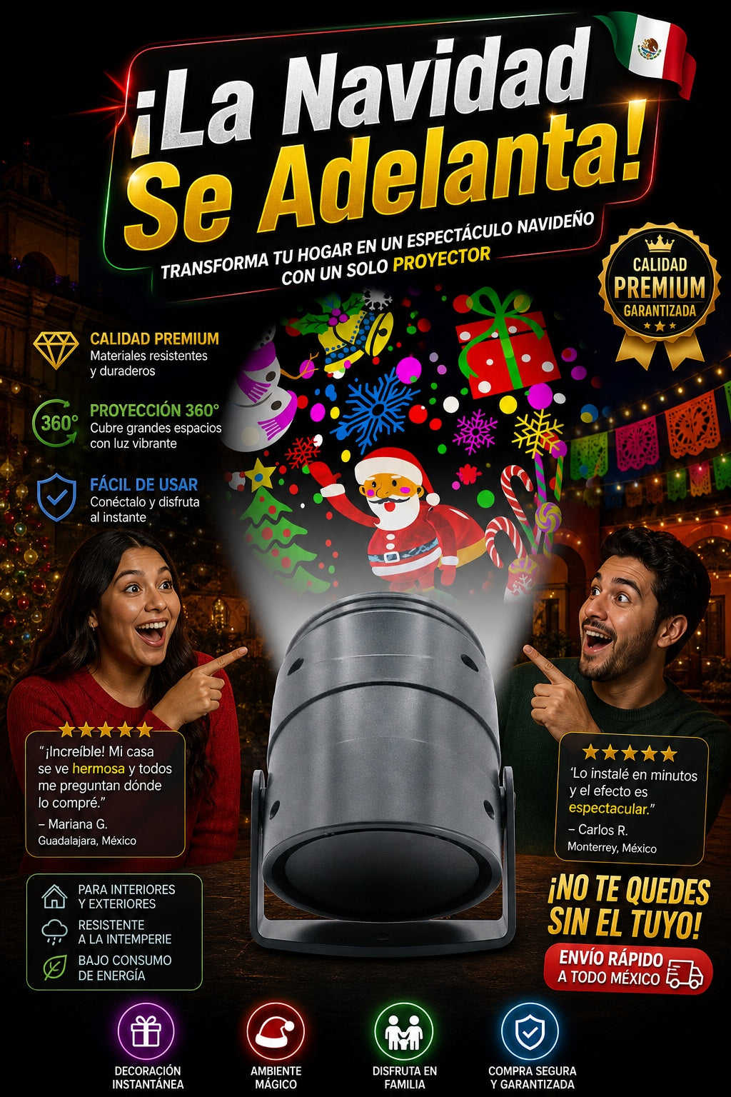 ¡La Navidad Se Adelanta! Asegura el Proyector Más Vendido Antes de que Se Agote Como el Año Pasado - imagen 7
