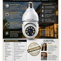 Foco Camara De Seguridad Con Wifi - imagen 7