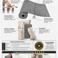 Tapete Rascador Para Gatos Cuida Muebles - imagen 7