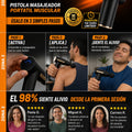 Pistola Masajeador Portatil Muscular - imagen 8