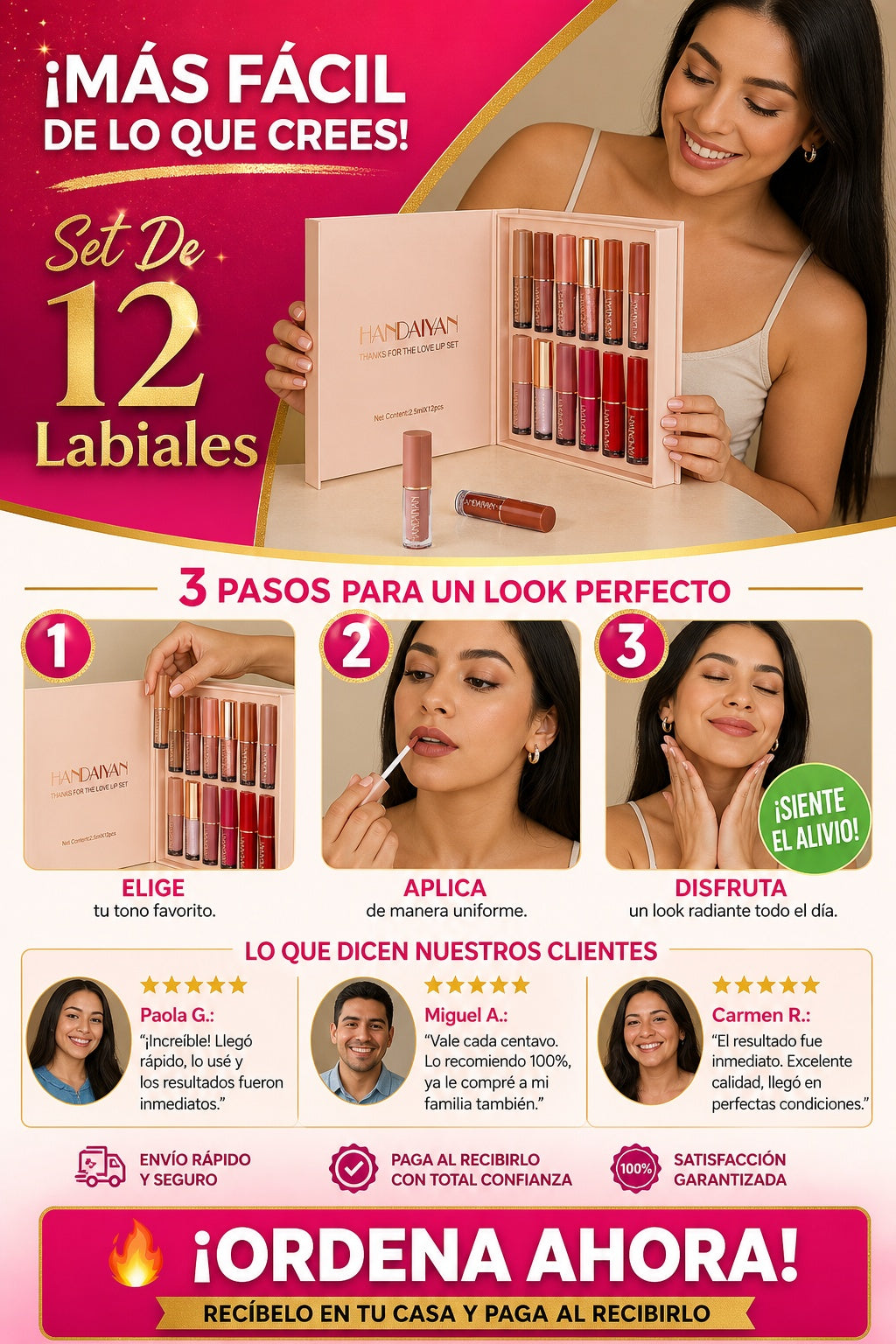 Set De 12 Labiales - imagen 8