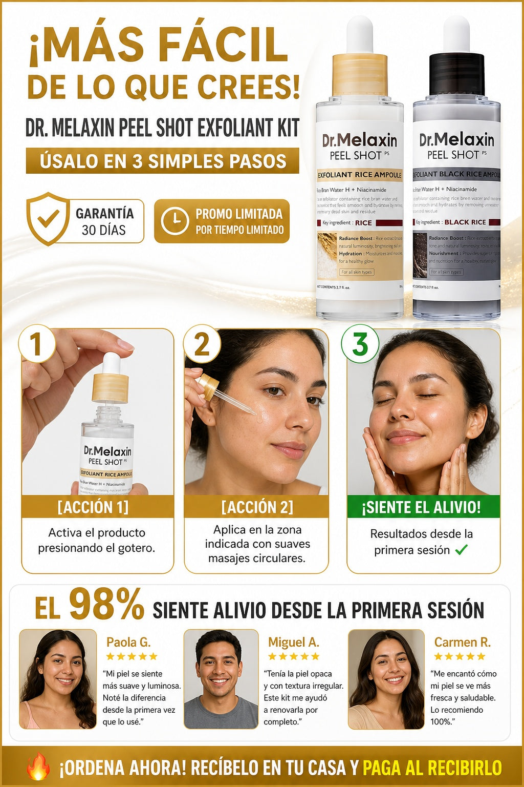 Kit Exfoliante Dr. Melaxin - imagen 8