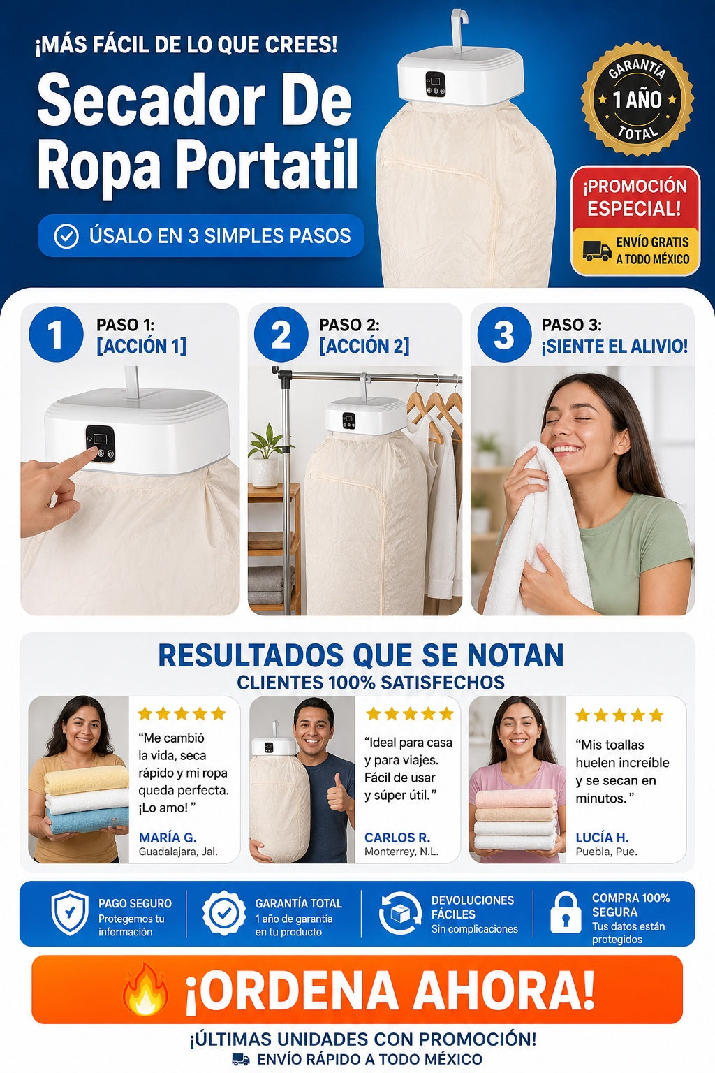 Secador De Ropa Portatil - imagen 8
