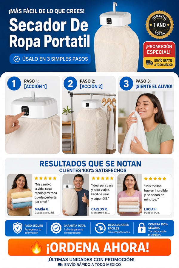 Secador De Ropa Portatil - imagen 8