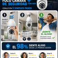 Foco Camara De Seguridad Con Wifi - imagen 8