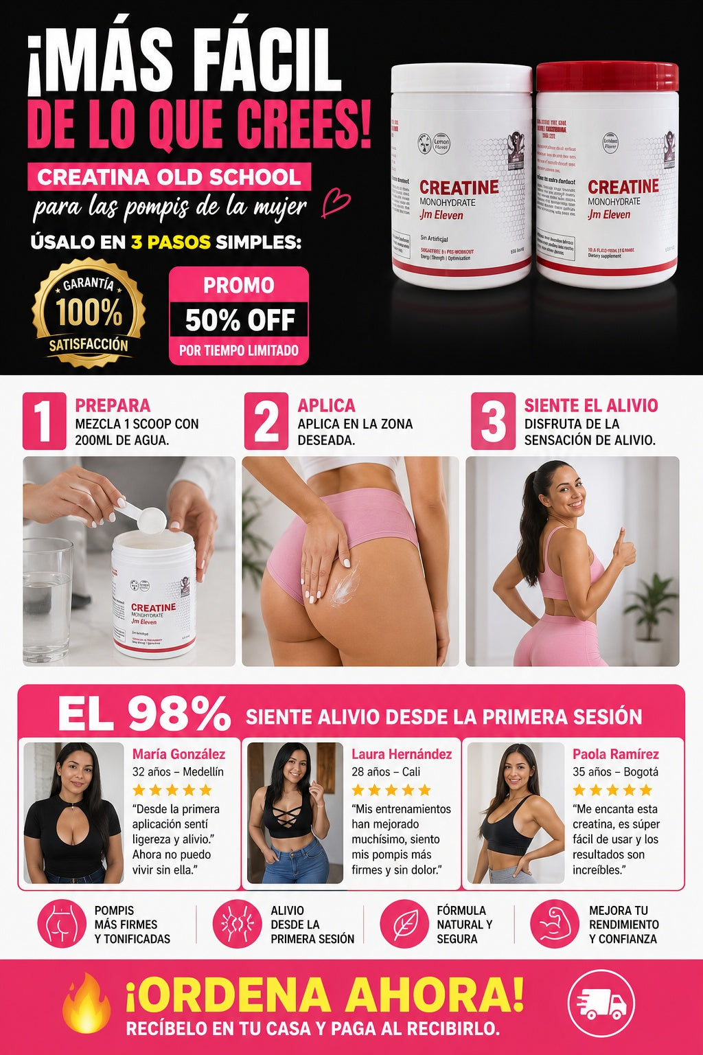 Creatina Old School para las ponpis de la mujer - imagen 8