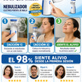 Nebulizador Electrico Portatil De Malla para niños y personas aduntas - imagen 8