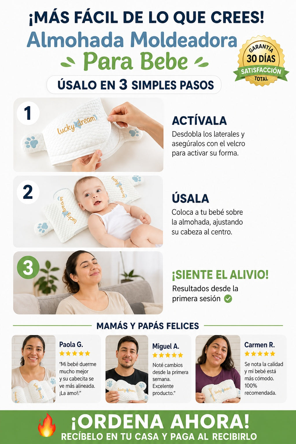 Almohada Moldeadora Para Bebe - imagen 8