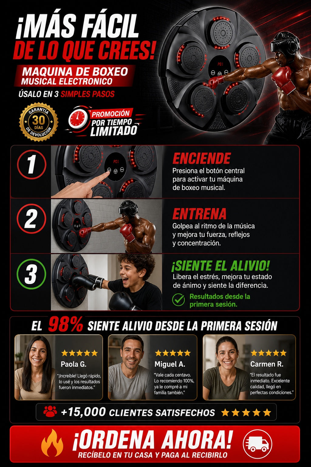 Maquina De Boxeo Musical Electronico - imagen 8