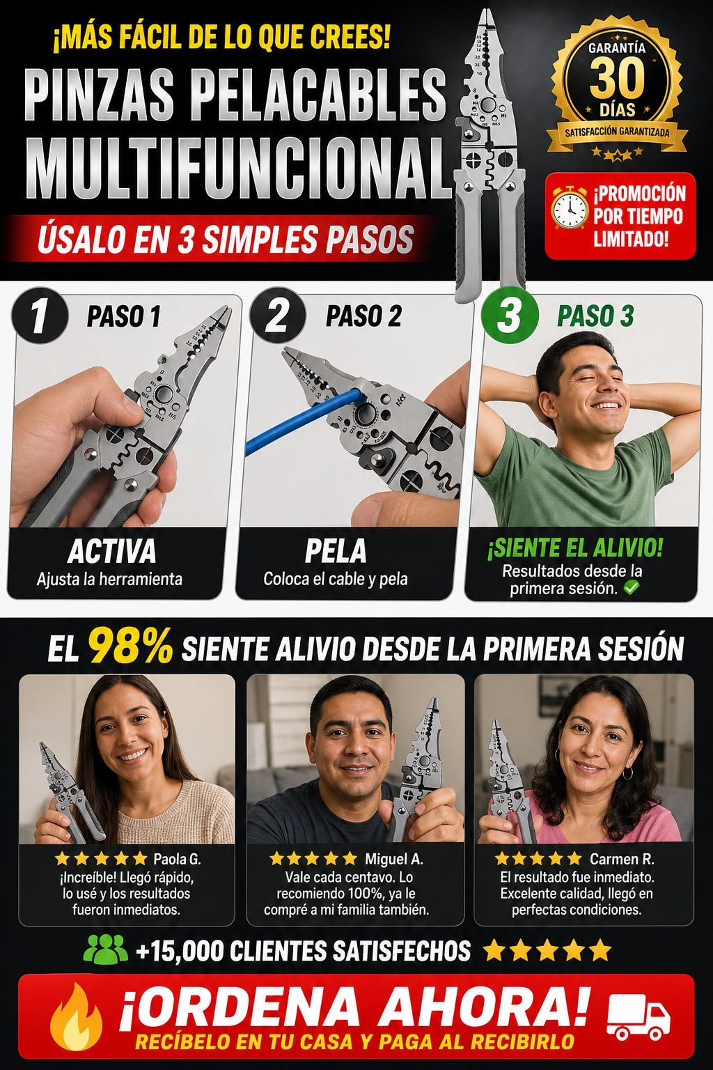 Pinzas Pelacables Multifuncional - imagen 8