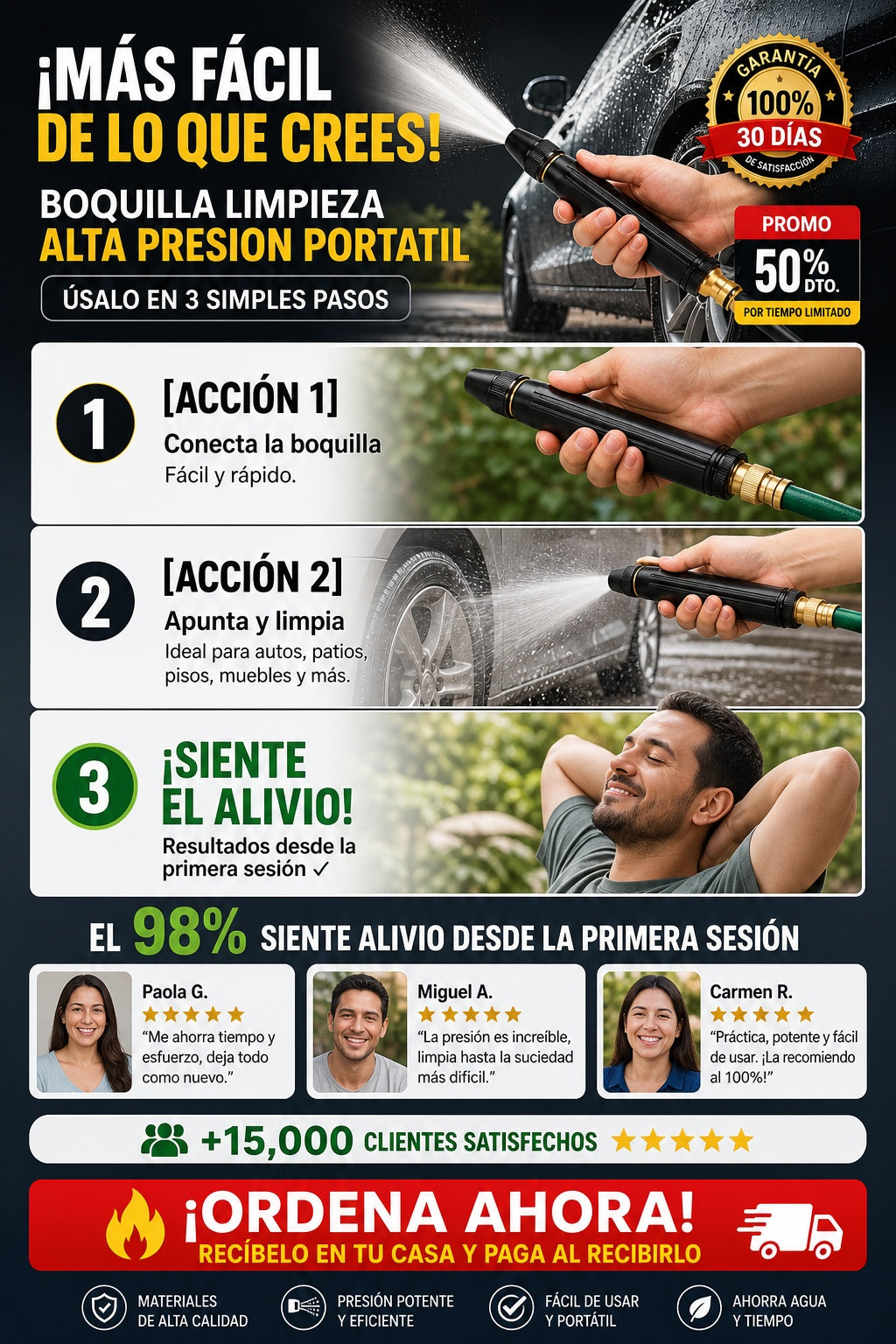 Boquilla Limpieza Alta Presion Portatil - imagen 8