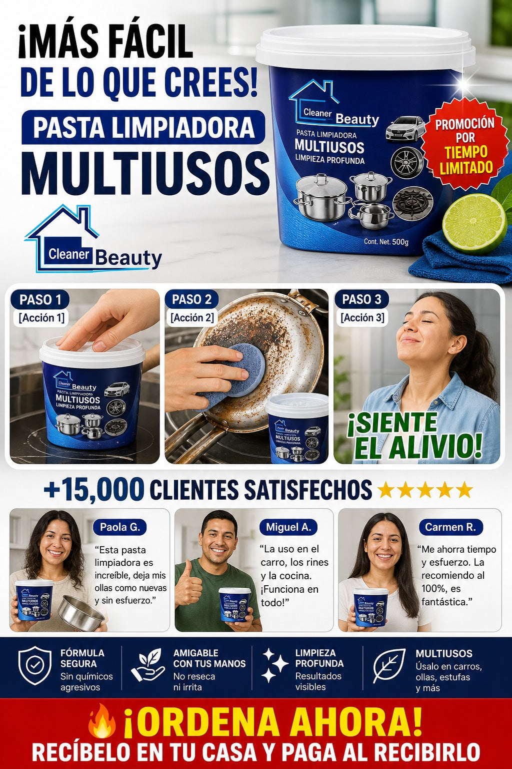 Pasta Limpiadora Multiusos Cleaner - imagen 8