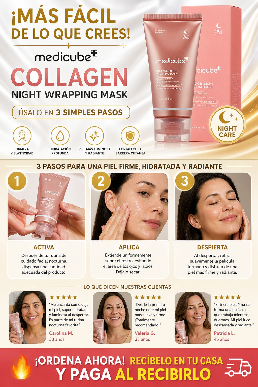 Mascarilla Medicube Facial Colageno - imagen 8
