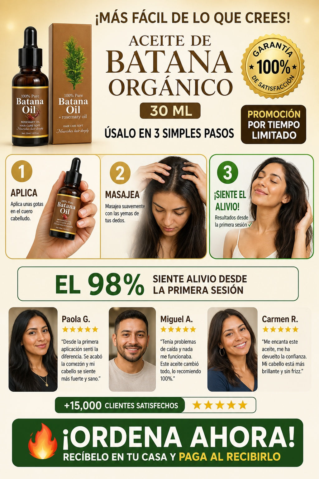 Aceite De Batana Organico 30 Ml - imagen 8