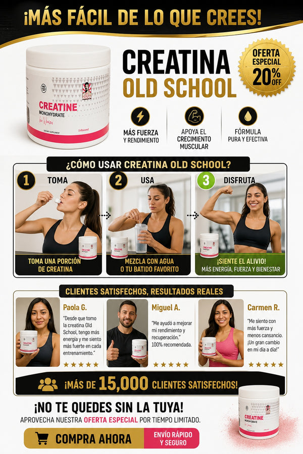 Creatina Old School - imagen 8