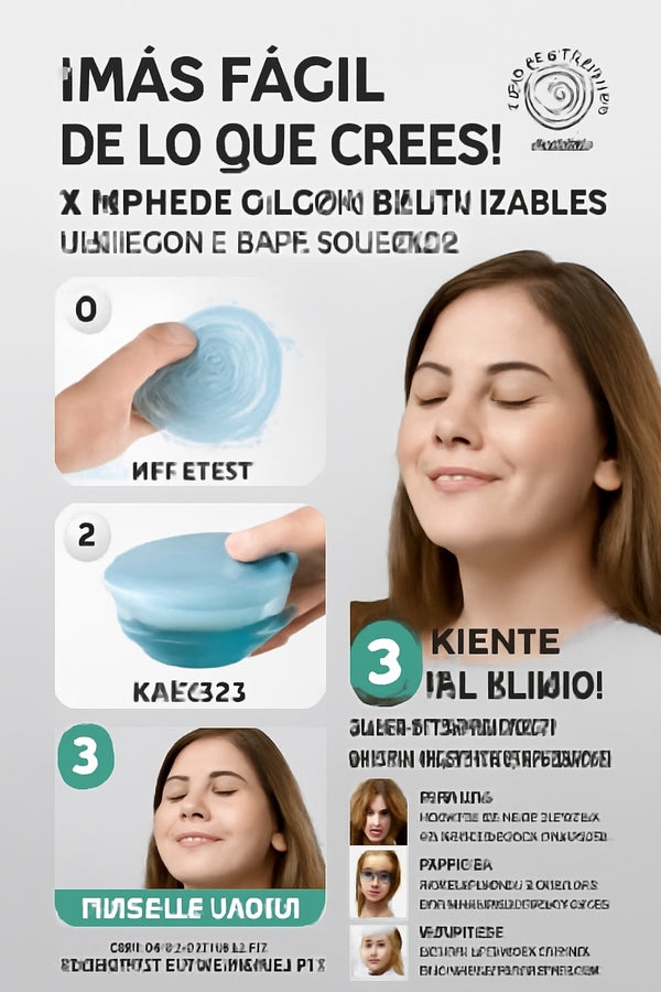 6 Tapas De Silicon Reutilizables - imagen 8