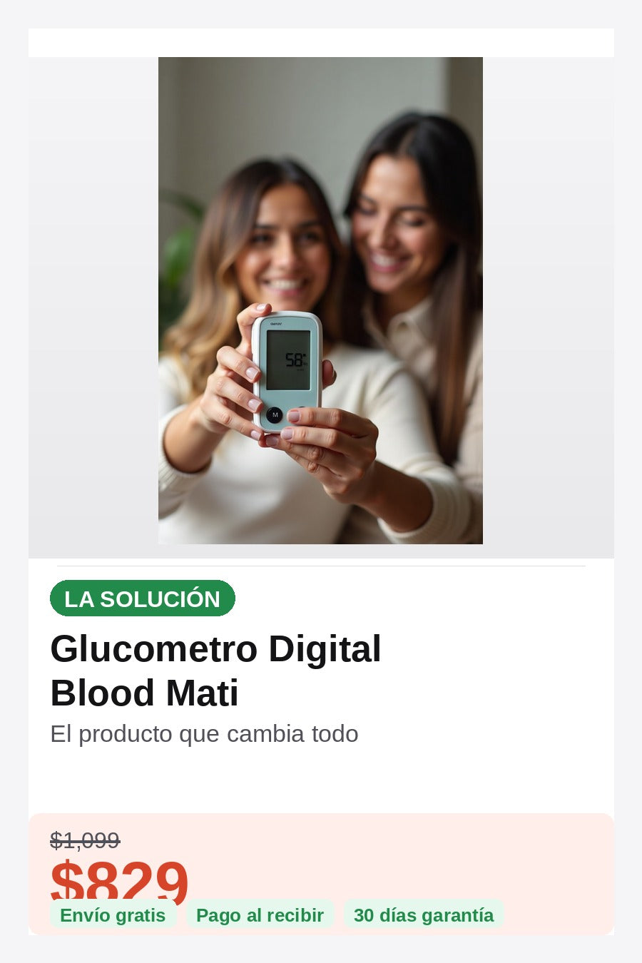 Glucometro Digital Blood Mati — confianza-envio