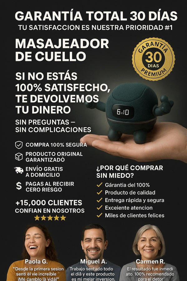 masajeador de cuello - imagen 9